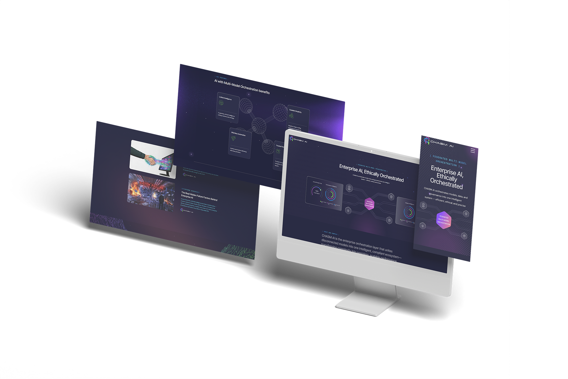 Chasm AI mockup